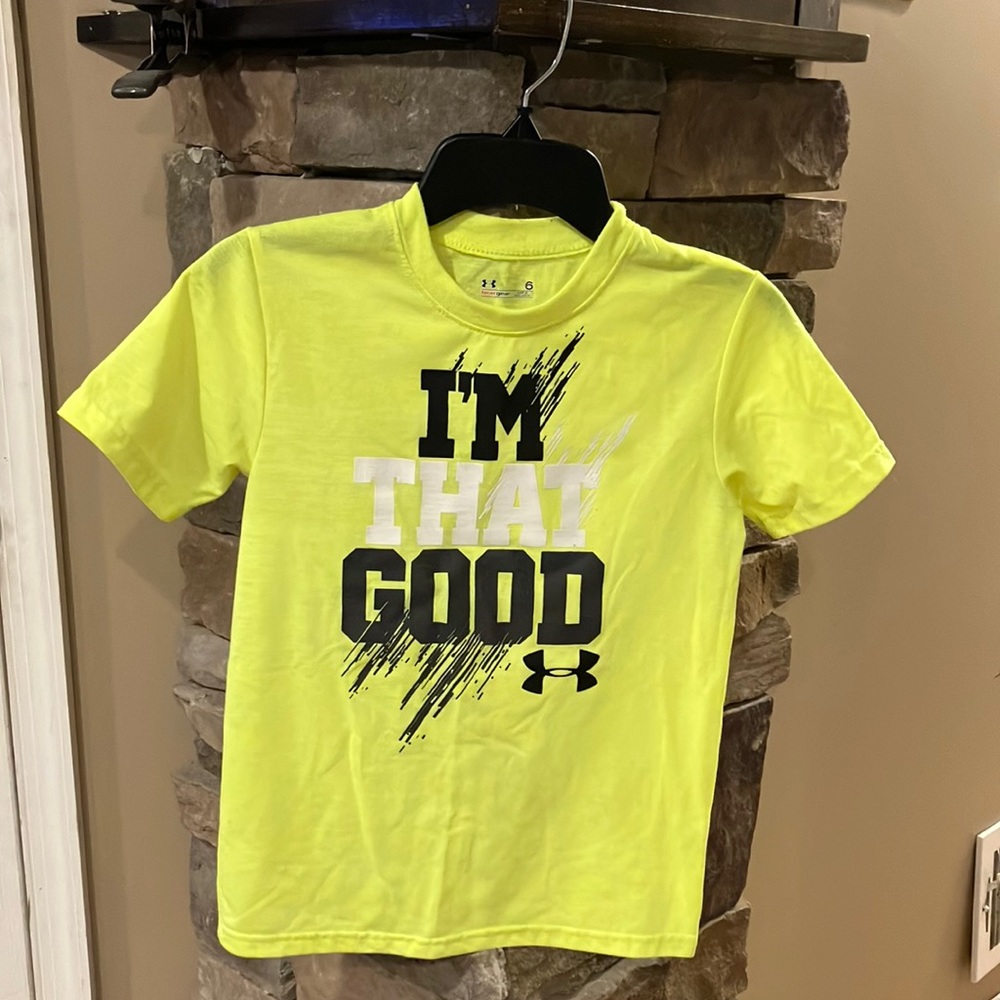 Boy’s Under Armour shirt 6